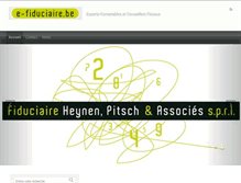 Tablet Screenshot of m.e-fiduciaire.be